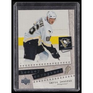 Mario Lemieux 2005-06 Upper Deck #HS6 Hockey Scrapbook